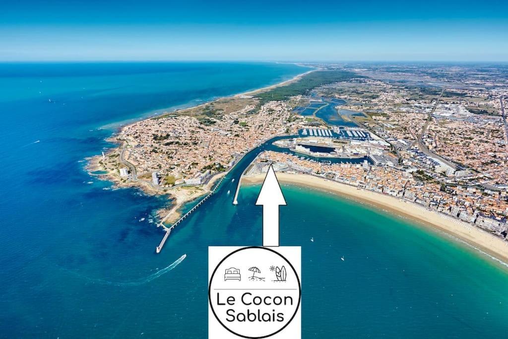 Tiny Studio Terrasse, Hypercentre La Plage A 2 Pas ! Les Sables-dʼOlonne Exterior foto