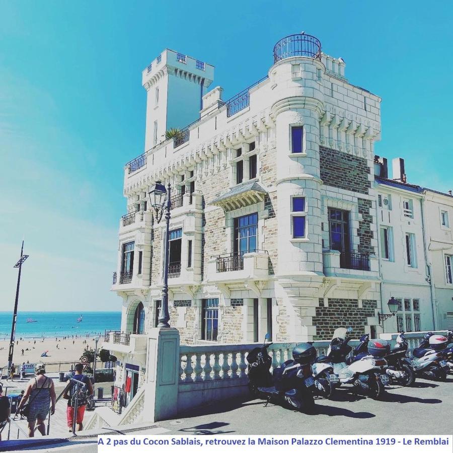 Tiny Studio Terrasse, Hypercentre La Plage A 2 Pas ! Les Sables-dʼOlonne Exterior foto